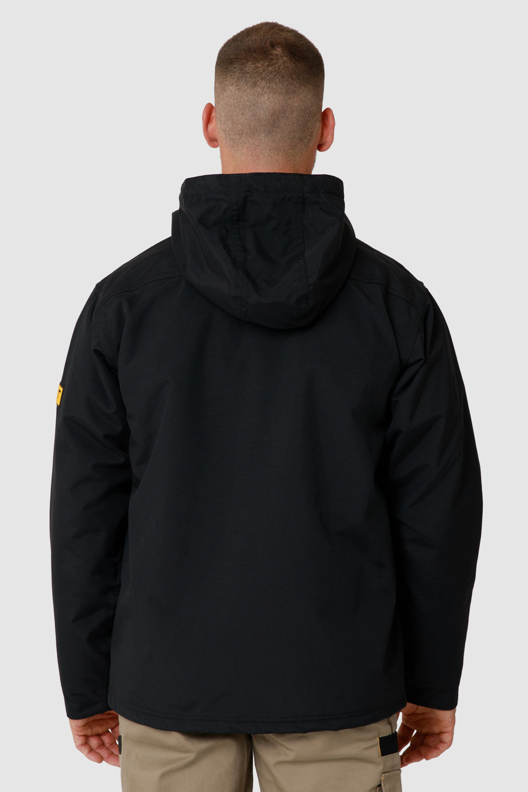 Caterpillar Mens Waterproof Zip Jacket w Hood Chinook CAT Winter Ski in Black - 3XL 8