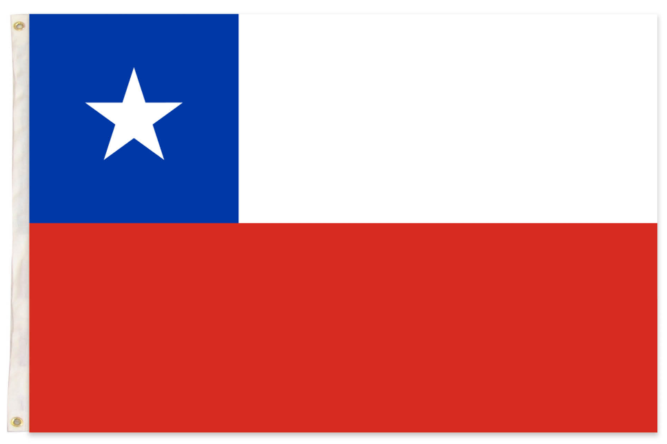 Chile Country Flag National Olympics 150cm x 90cm Chileno Chili Chi Chi Chi 3