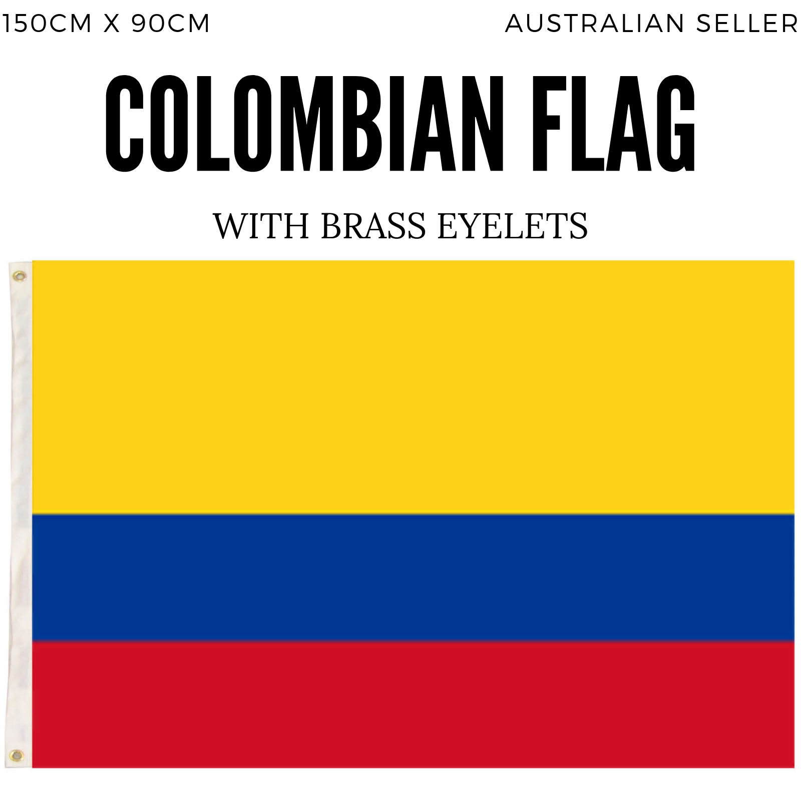 Republica de Colombia Country Flag Heavy Duty Colombian - 150cm x 90cm 3