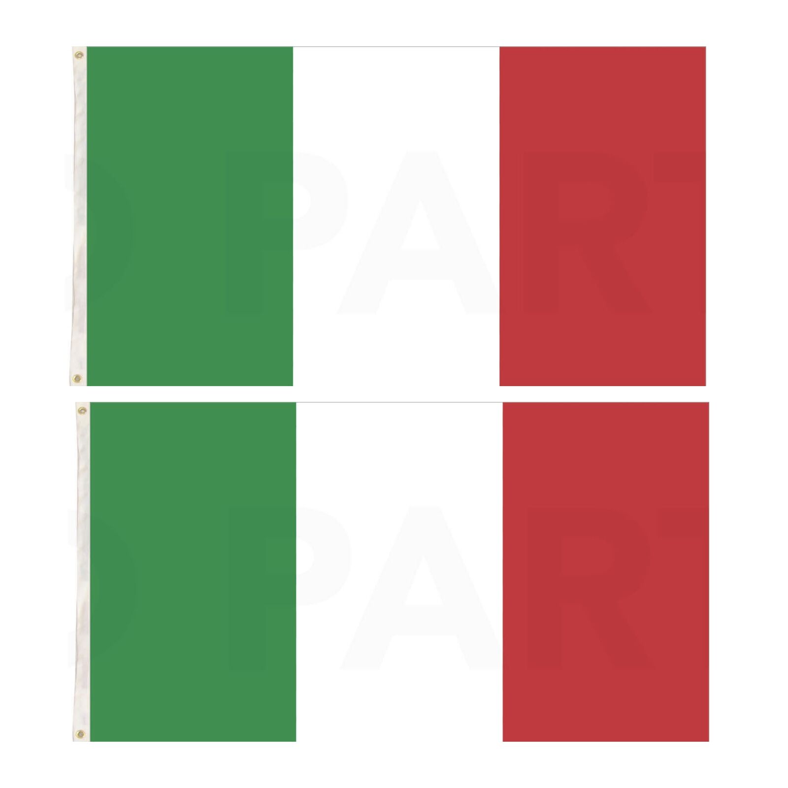 2x Italy Country Flags Italian Heavy Duty - 150cm x 90cm 3