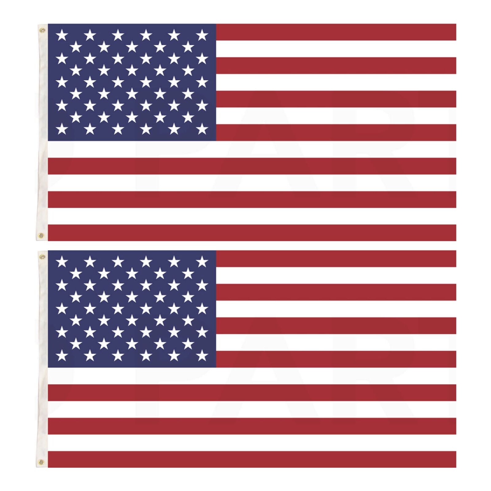 2x United States America Country Flags USA American Heavy Duty US - 150cm x 90cm 3