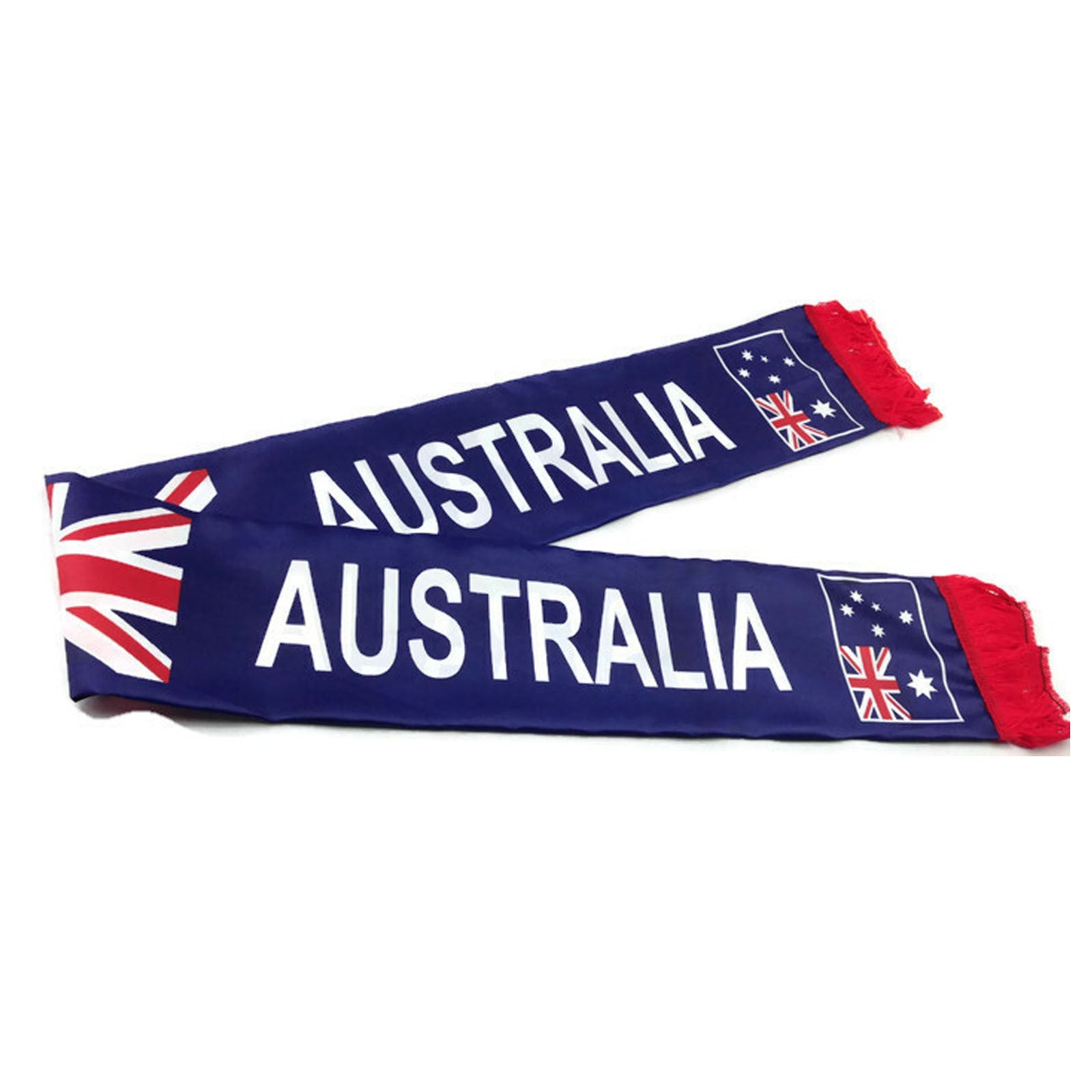 Australian National Flag SCARF Australia Day Costume Party w Fringe Souvenir 4