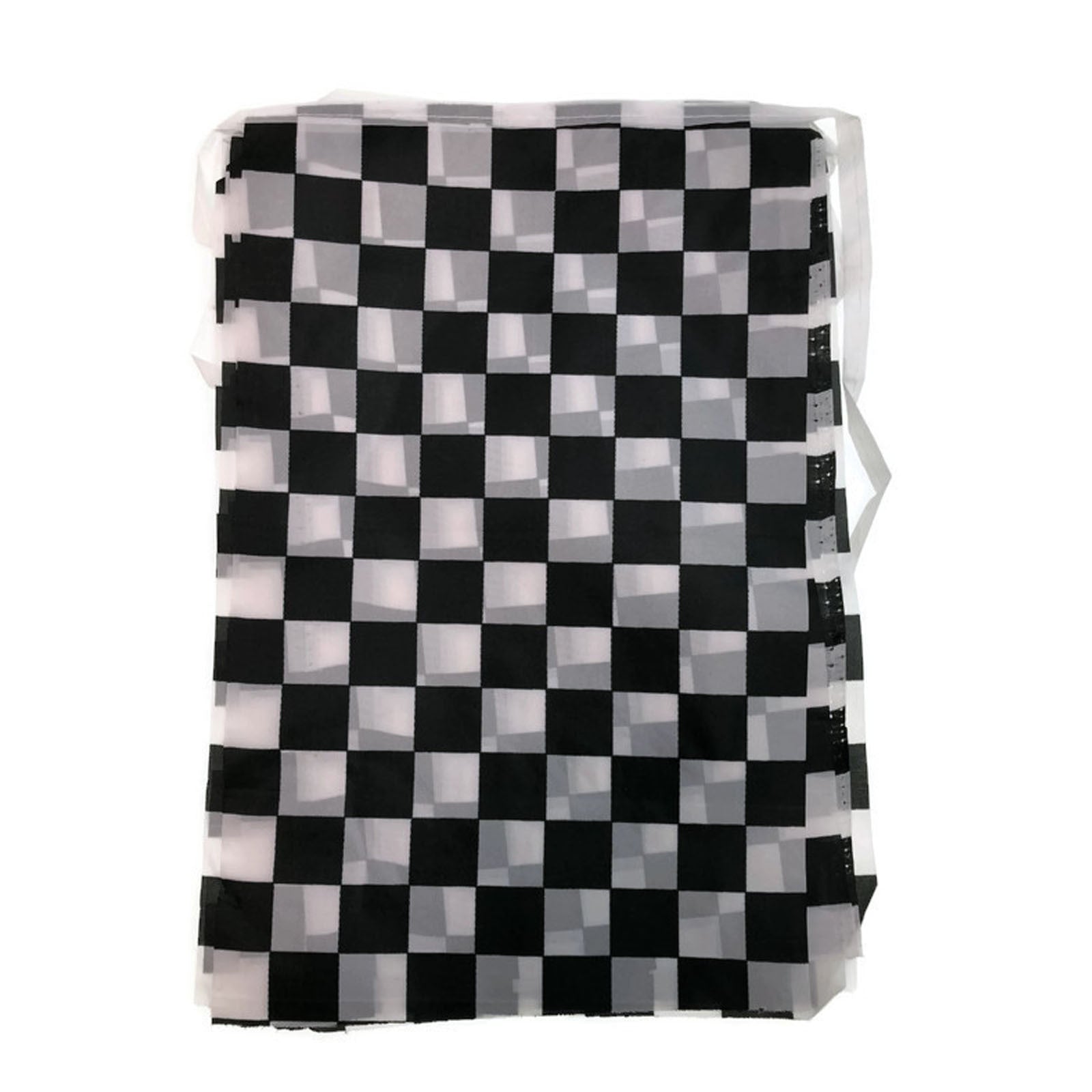 CHECKERED BUNTING FLAG Race Car Chequered Flag Banner Hanging Decoration Rectangular - 10.8 Metres 4