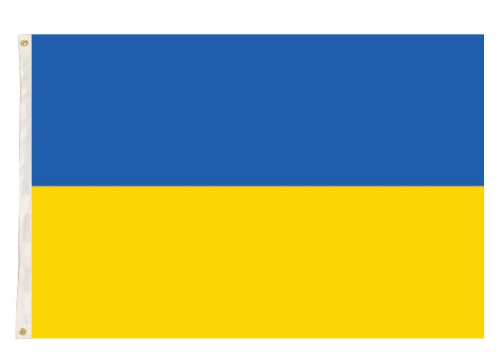 3x Ukraine Country Flag Ukrainian Heavy Duty with Metal Eyelets - 150cm x 90cm 3