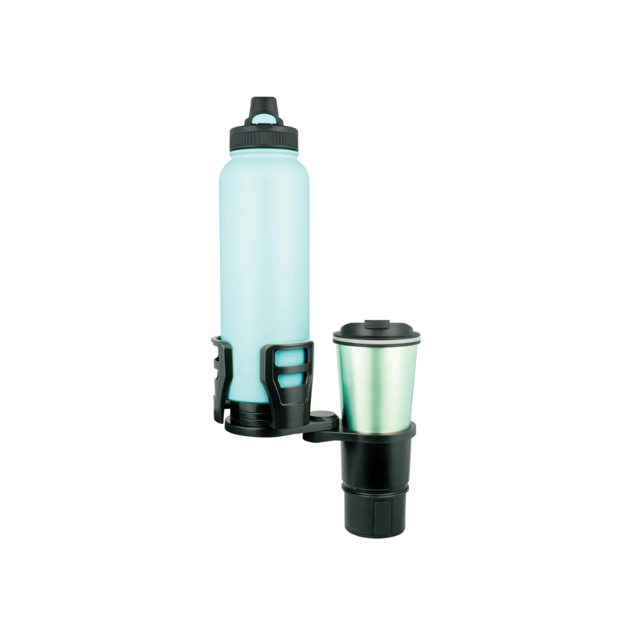 Avanti Adjustable Car Seat Dual Cup Holder Bottle Drink Coffee Storage Organiser 3