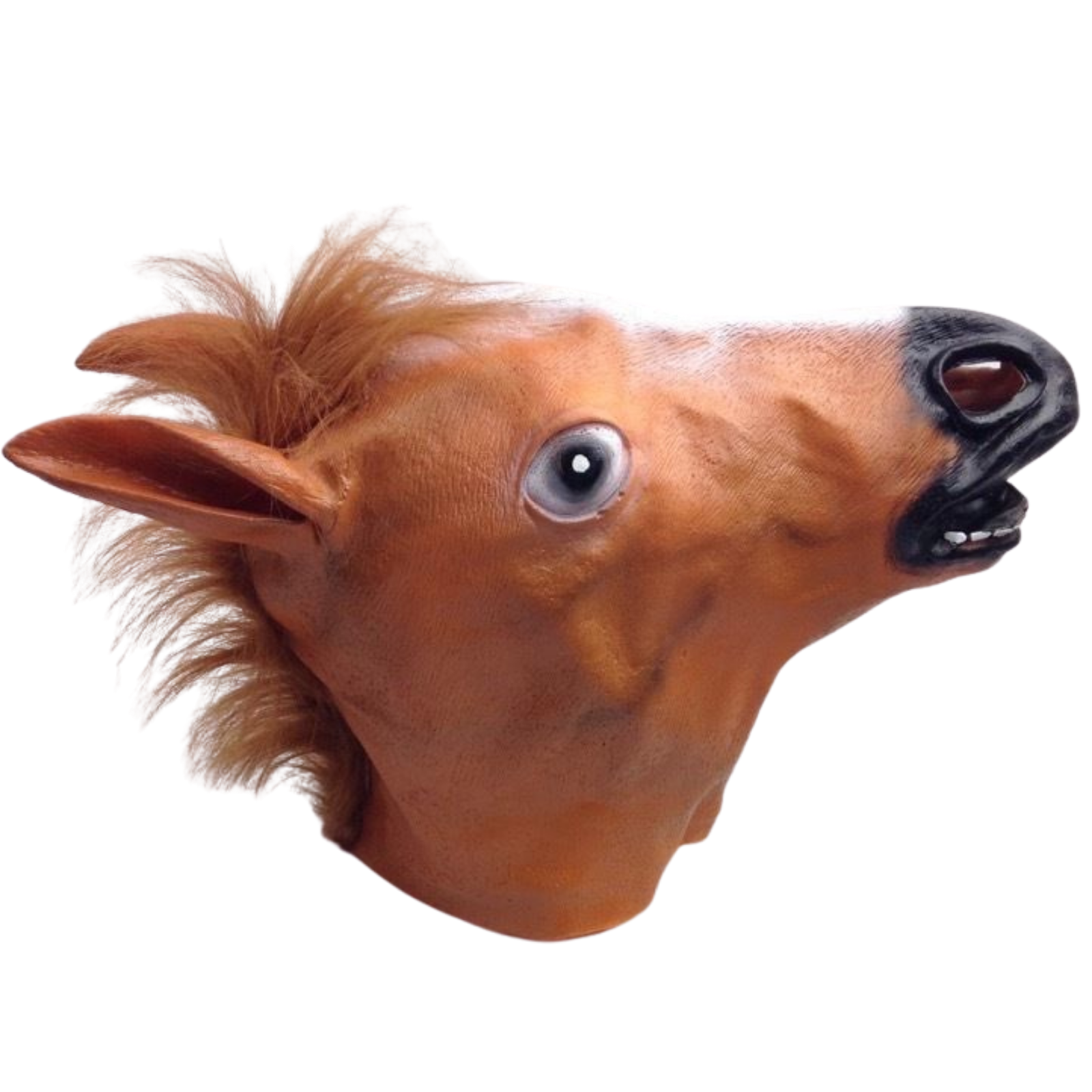 Horse Head Face Mask Halloween Latex Rubber Costume Party 3