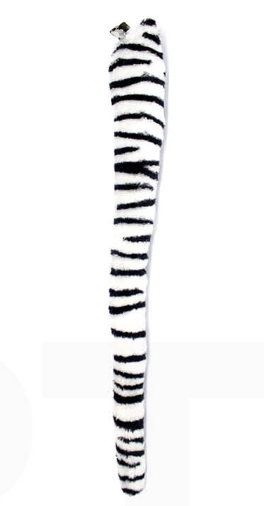 ANIMAL TAIL Costume Halloween Fancy Dress Clip-On Cosplay Horse - Zebra 3