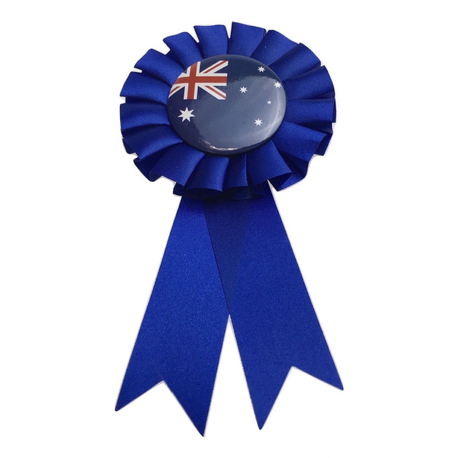 AUSTRALIA FLAG Clip On Ribbon Badge Award Blue Australia Day Tennis Cricket 3