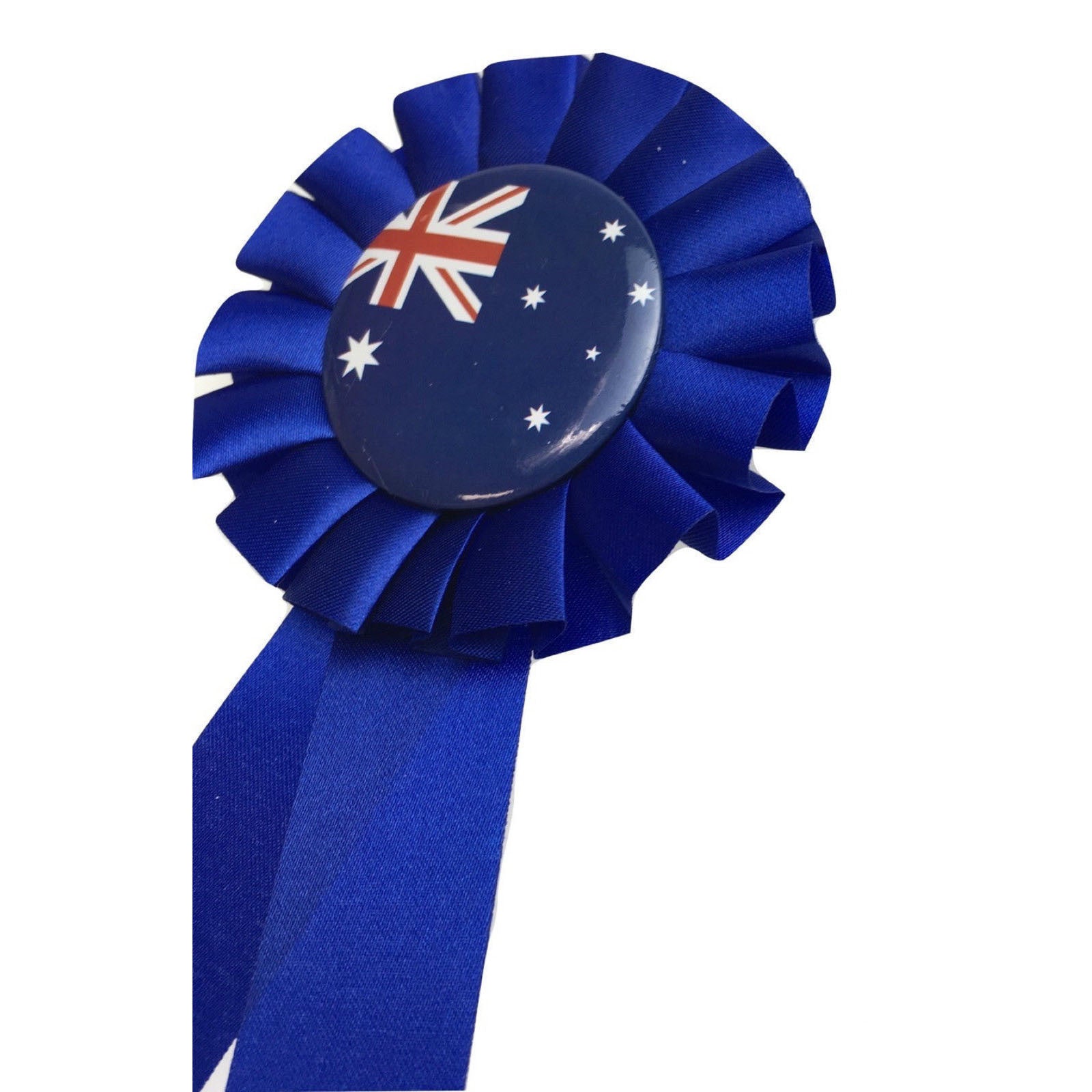 AUSTRALIA FLAG Clip On Ribbon Badge Award Blue Australia Day Tennis Cricket 4