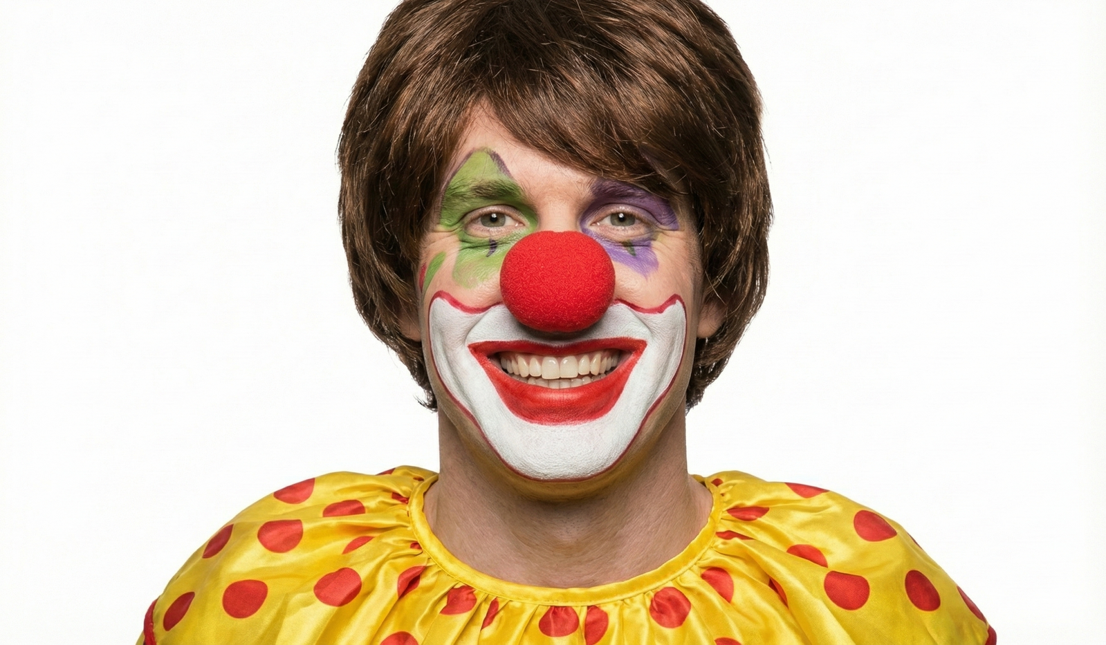 10x Soft CLOWN NOSES Costume Circus Halloween Spongy Fancy Fun Silly in Red 4