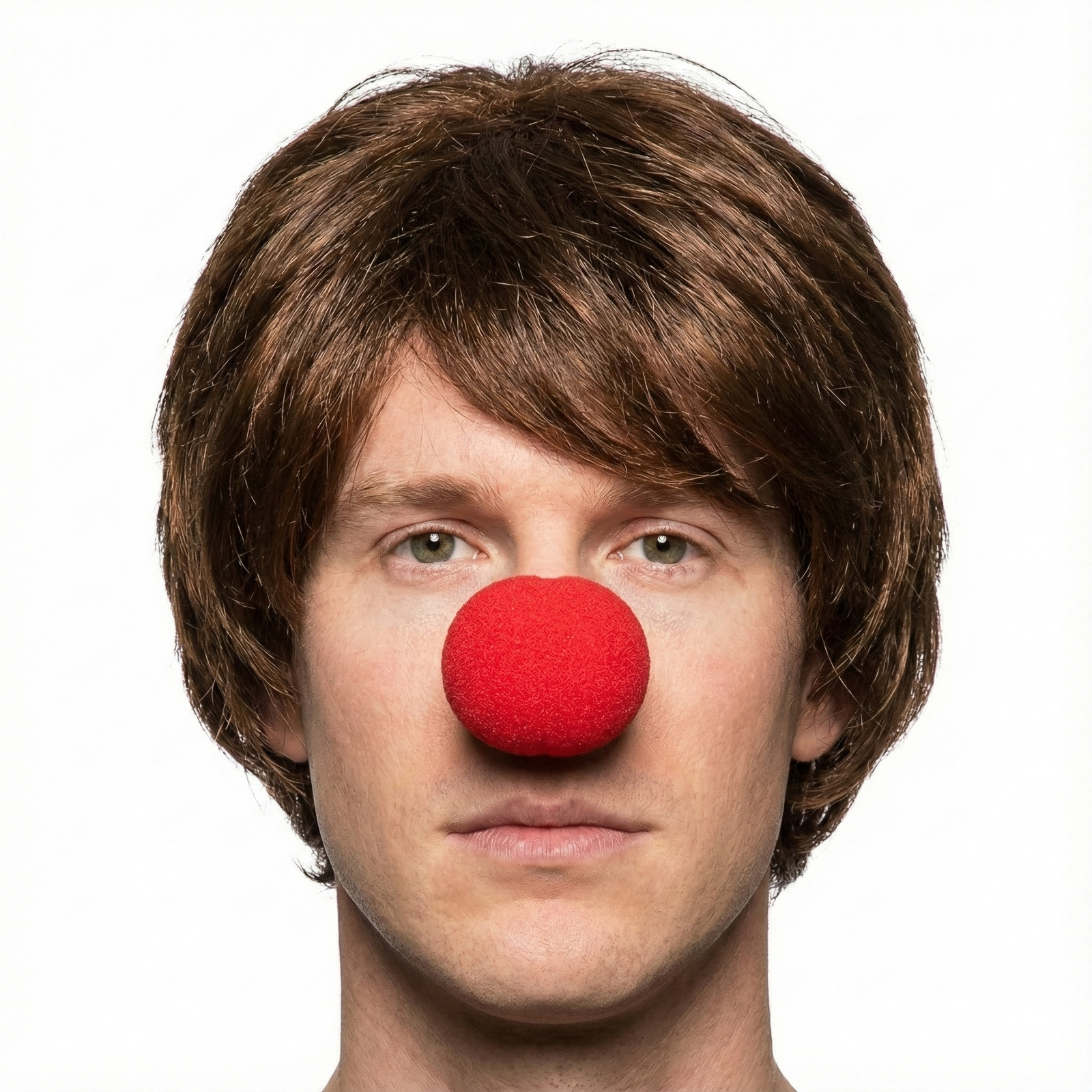 10x Soft CLOWN NOSES Costume Circus Halloween Spongy Fancy Fun Silly in Red 5