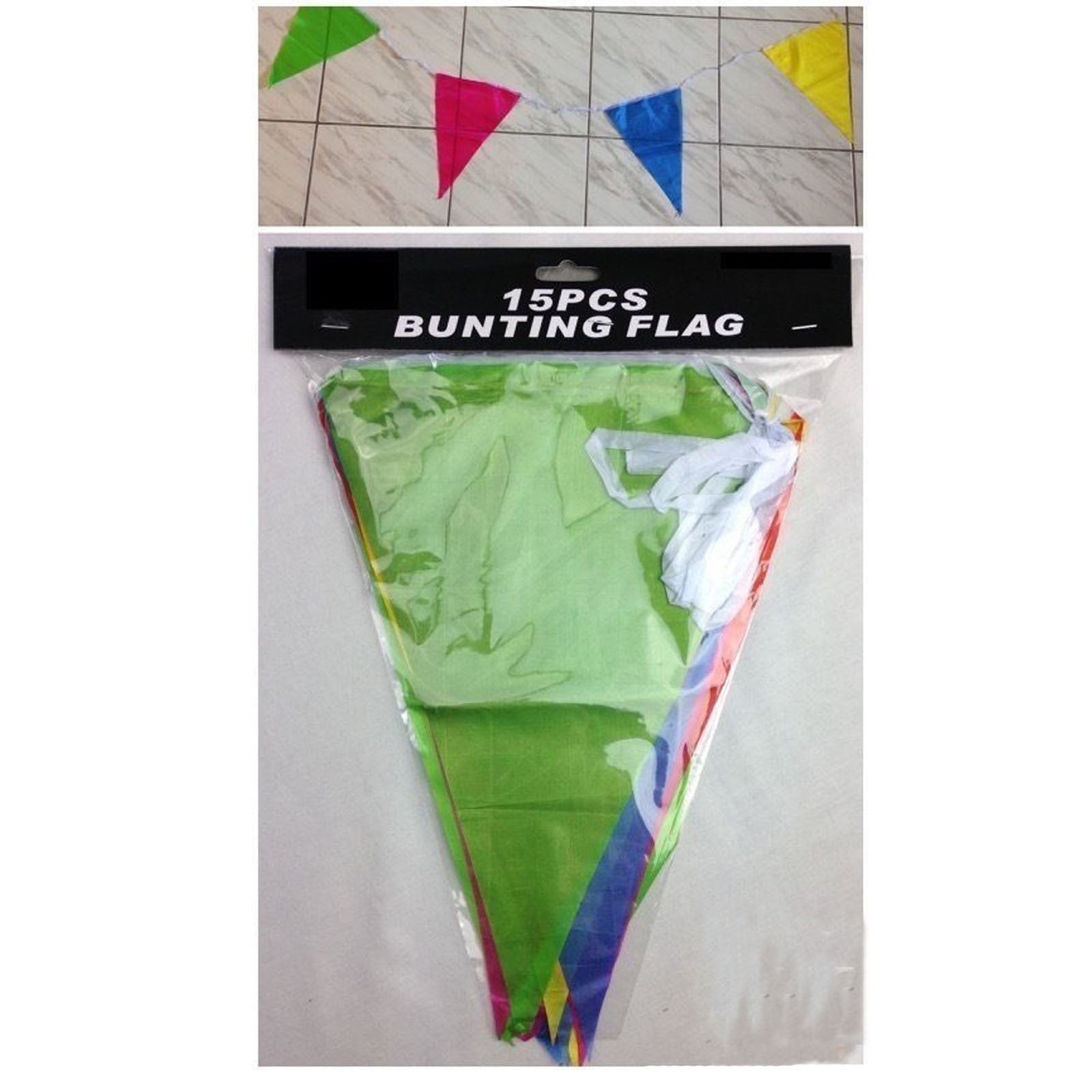 9m BUNTING FLAG Colourful Triangle Party Banner Birthday Wedding Flags Outdoor 3