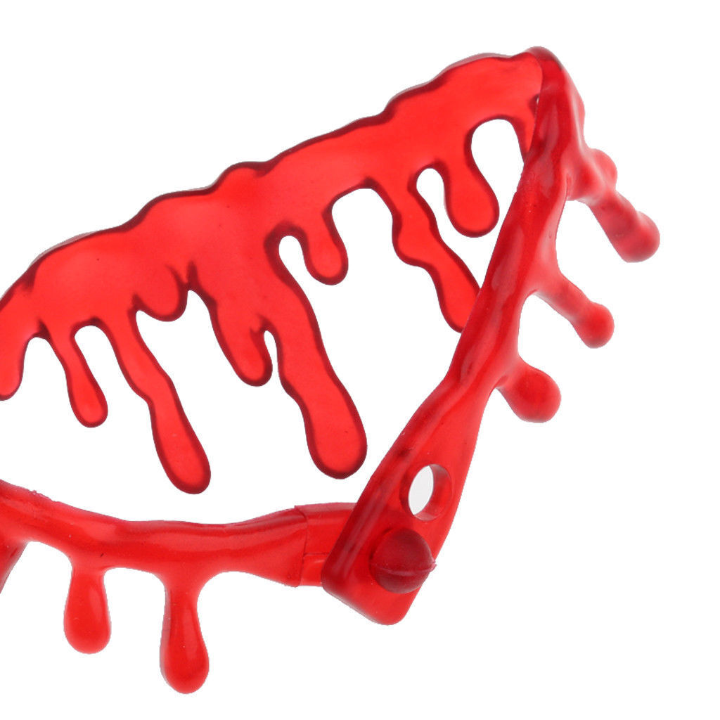 HALLOWEEN BRACELET Red Fake Blood Drip Bleeding Gothic Fashion Jewellery 3