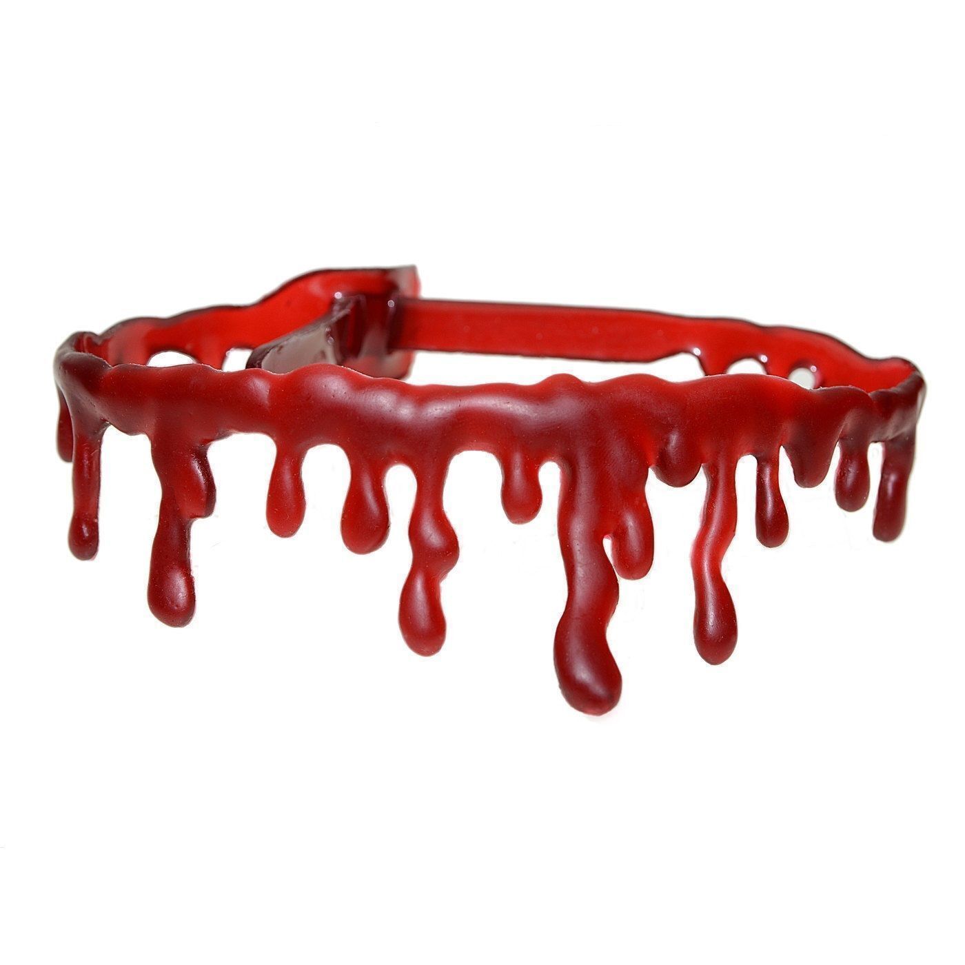 HALLOWEEN BRACELET Red Fake Blood Drip Bleeding Gothic Fashion Jewellery 4