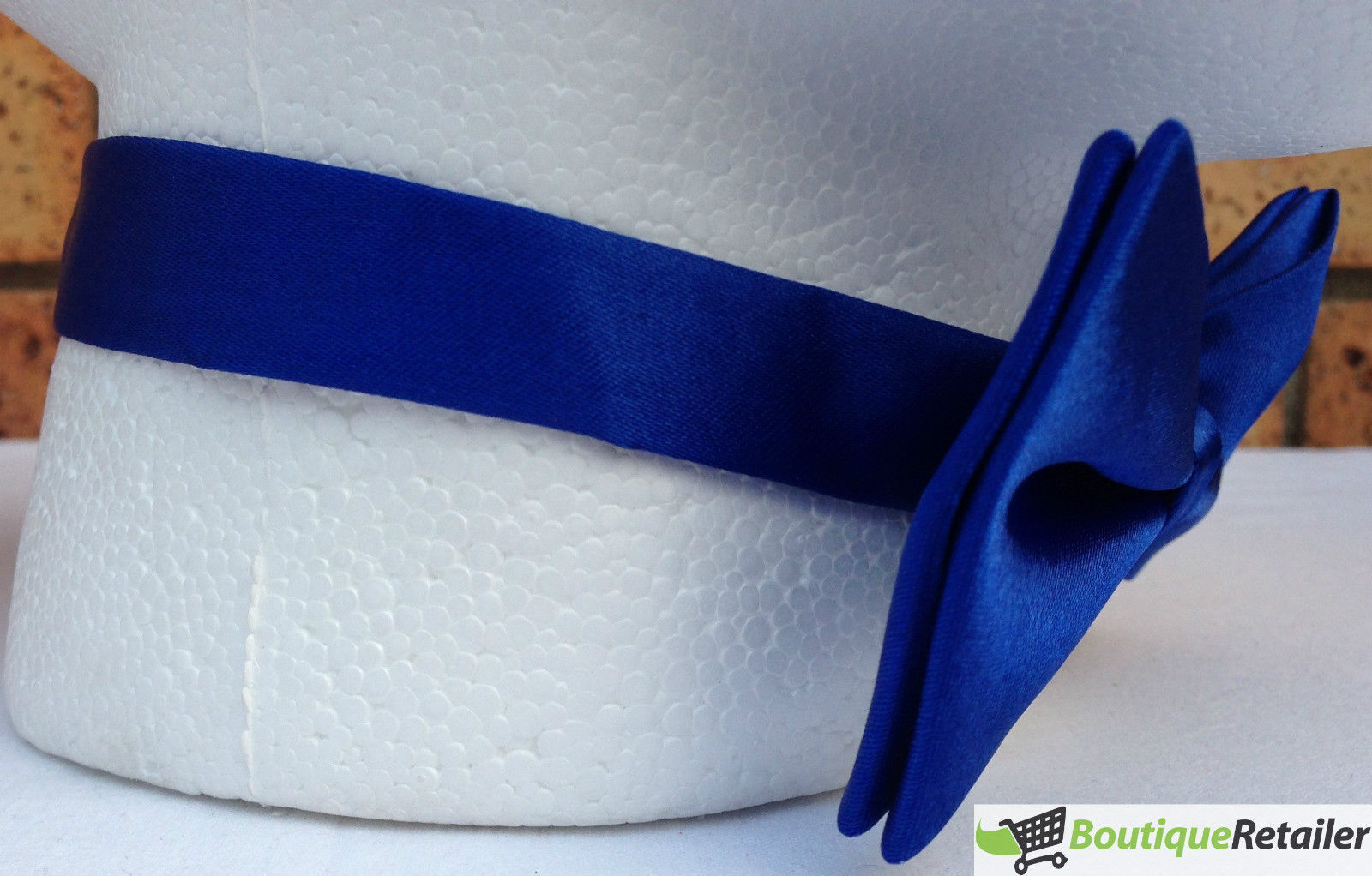 Mens BOW TIE Wedding Tuxedo Formal Bestman Necktie Classic Plain Party Pre-tied - Blue 4