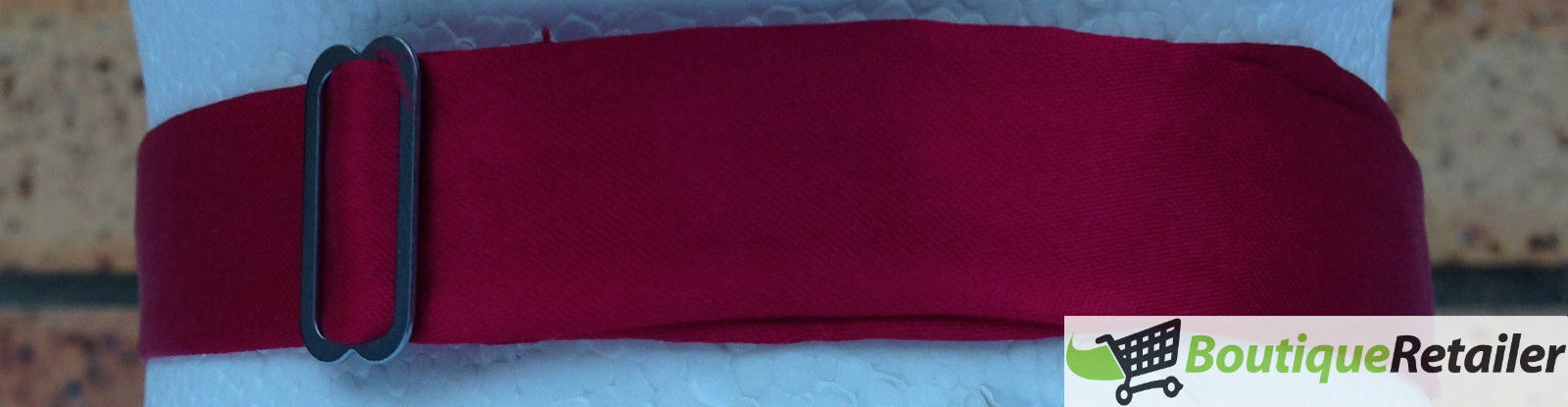 Mens BOW TIE Wedding Tuxedo Formal Bestman Necktie Classic Plain Party  - Burgundy 6