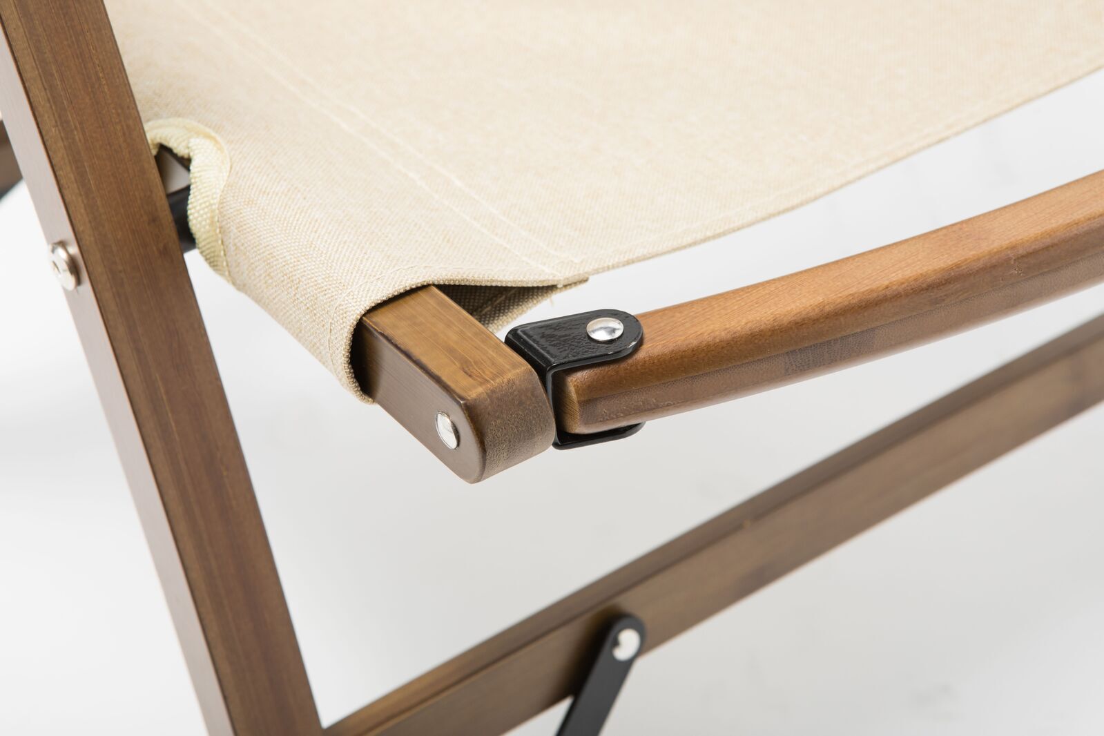 Bamboo Foldable Camping Table + 2 Chairs Waterproof Wood Wooden Travel Set Kit 8