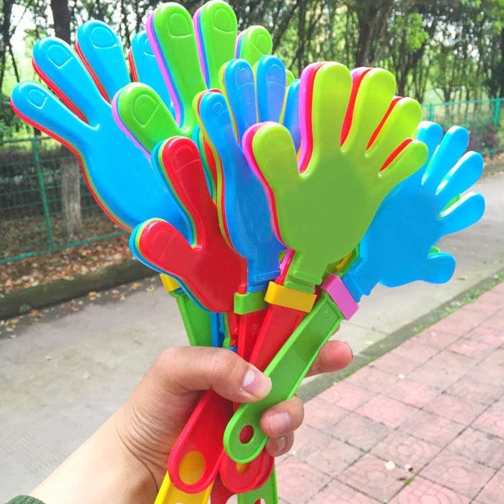 10x Hand Clappers Plastic Kids Toy Party Flapper Novelty Cheering Toys Bulk 4