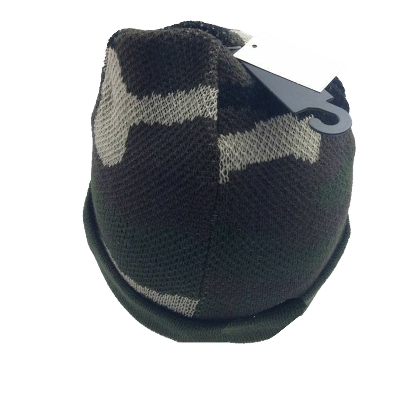 Camo Beanie Hat Winter Ski Army Military Fishing - Army Green Camouflage 5
