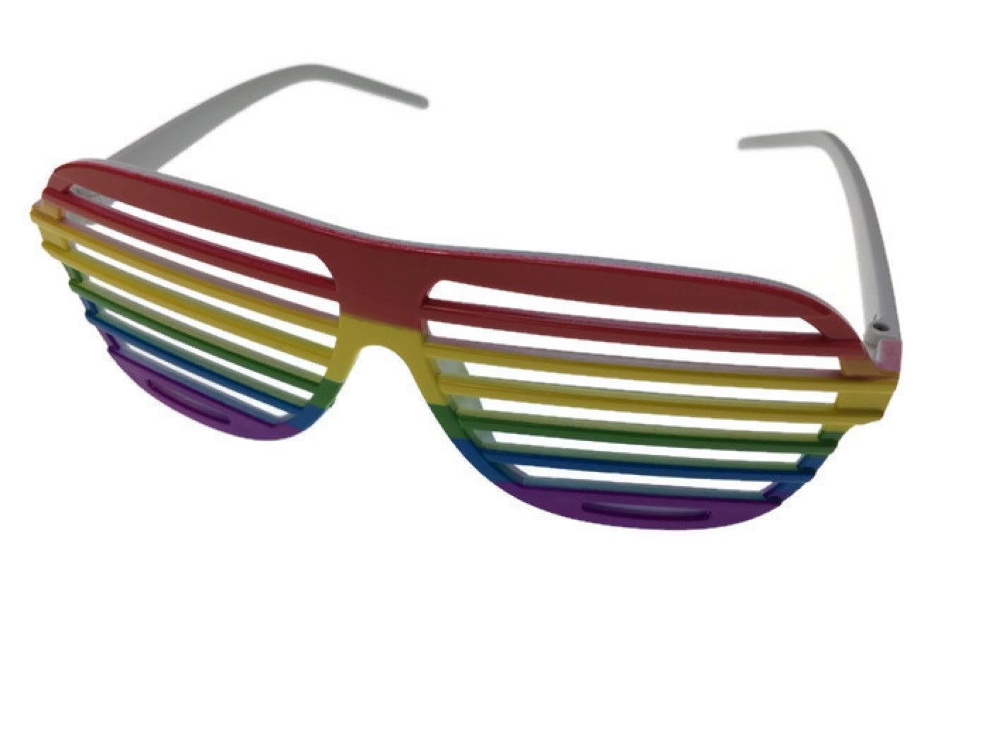 12x RAINBOW GLASSES Sunglasses Mardi Gras Gay Pride LGBT Party Costume BULK 6