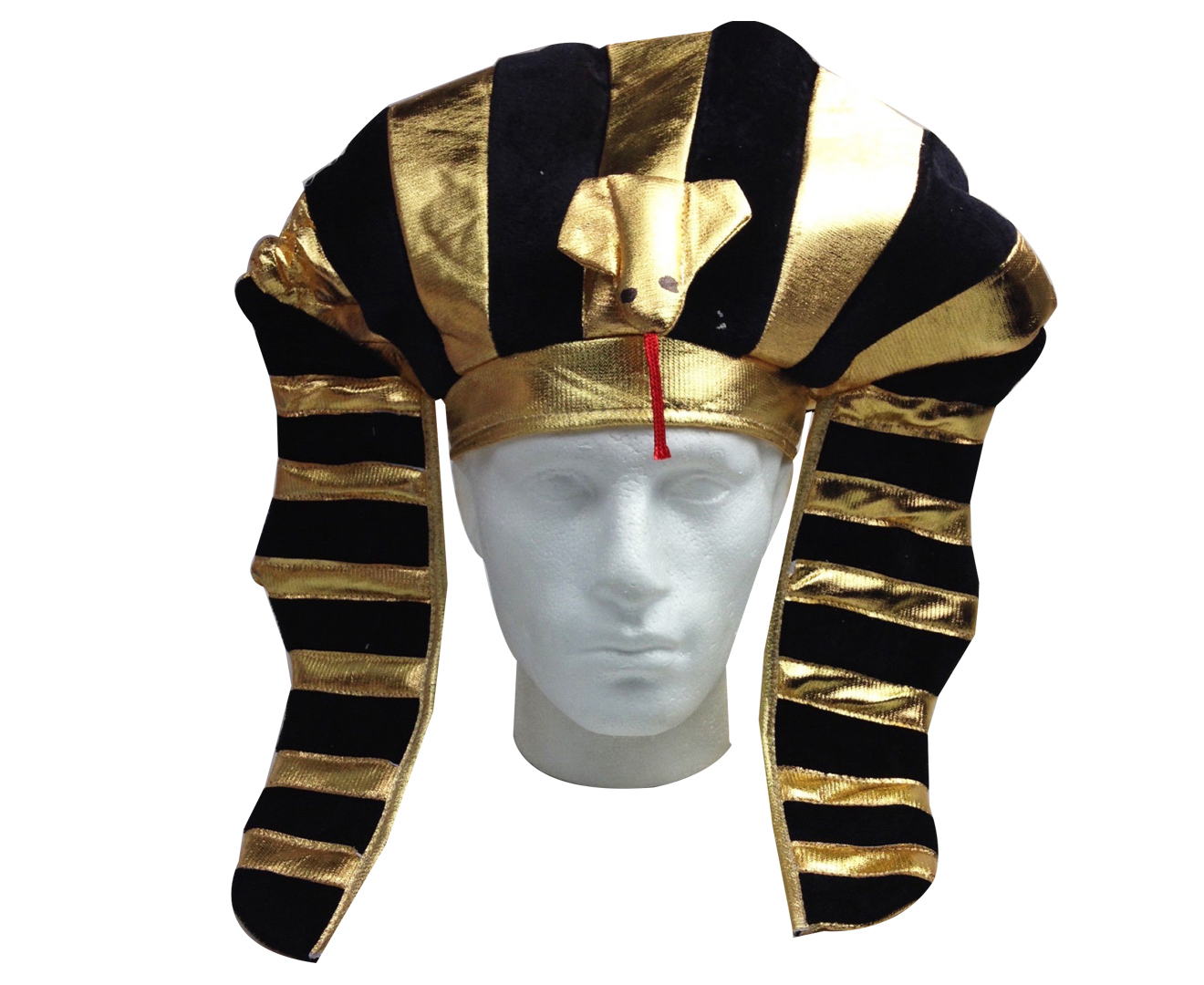 EGYPTIAN PHARAOH HAT King Costume Party Ancient Fancy Dress Halloween Pharoah 5