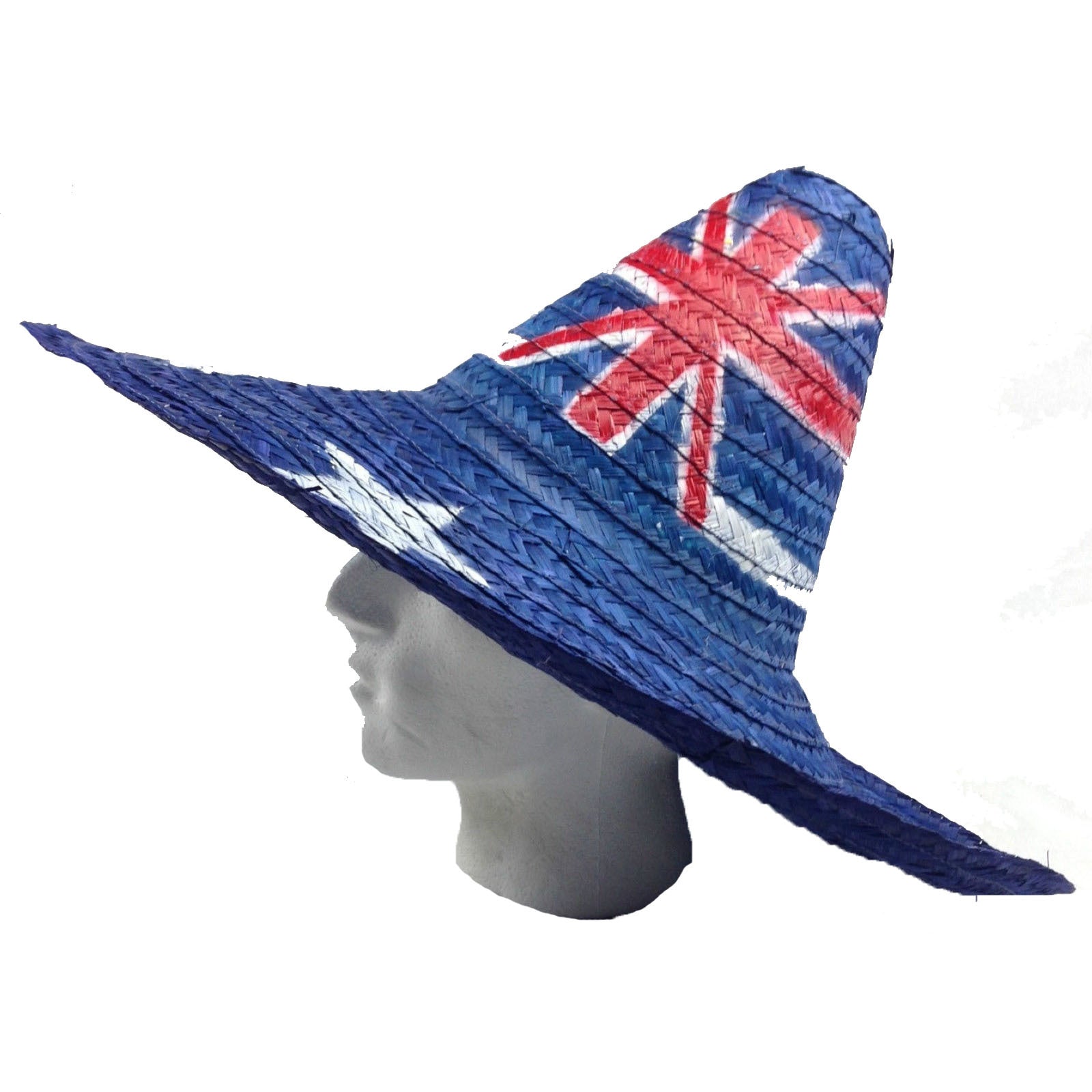 Mexican SOMBRERO Hat w Australian Aussie Flag Design Party Costume 55cm 7