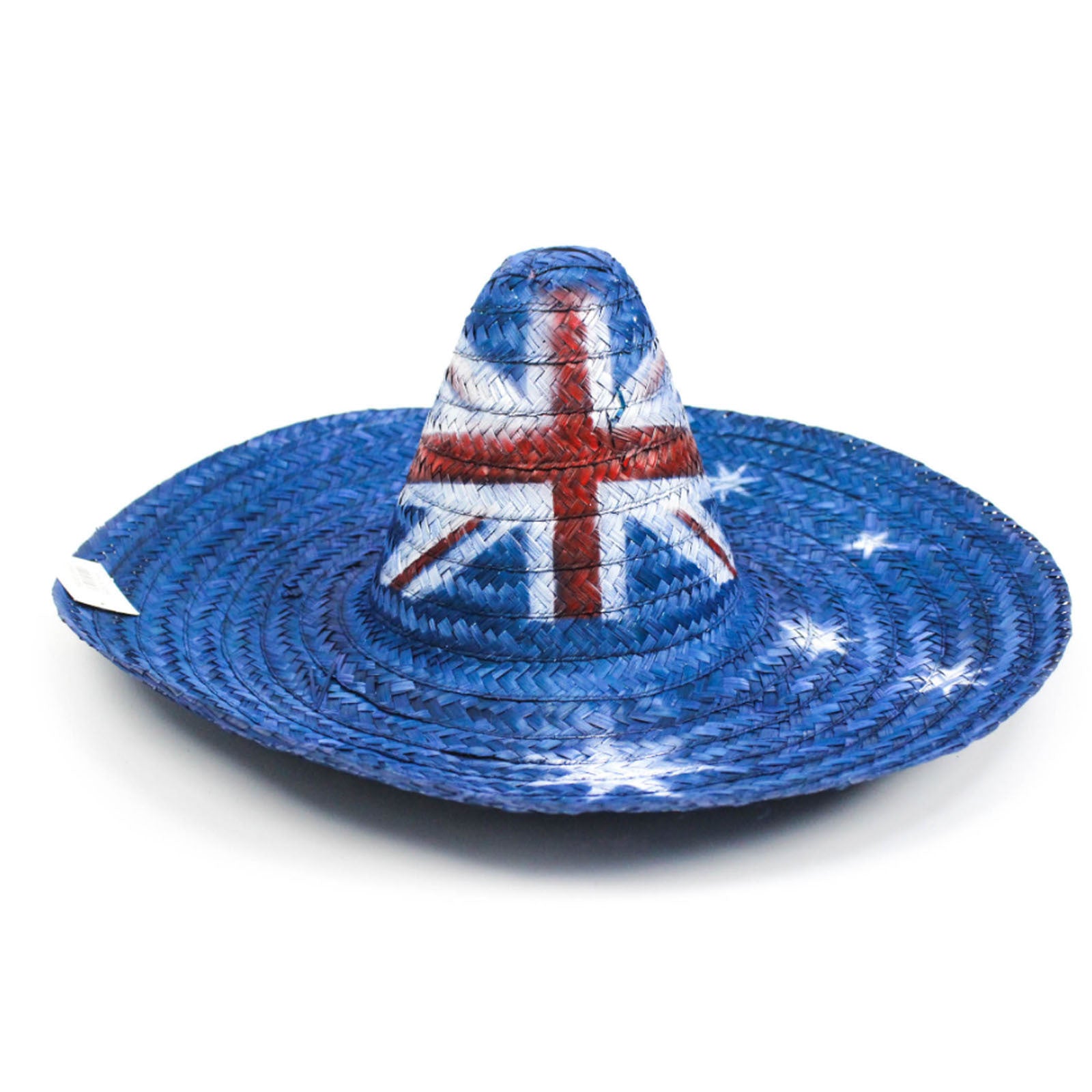 Mexican SOMBRERO Hat w Australian Aussie Flag Design Party Costume 55cm 8