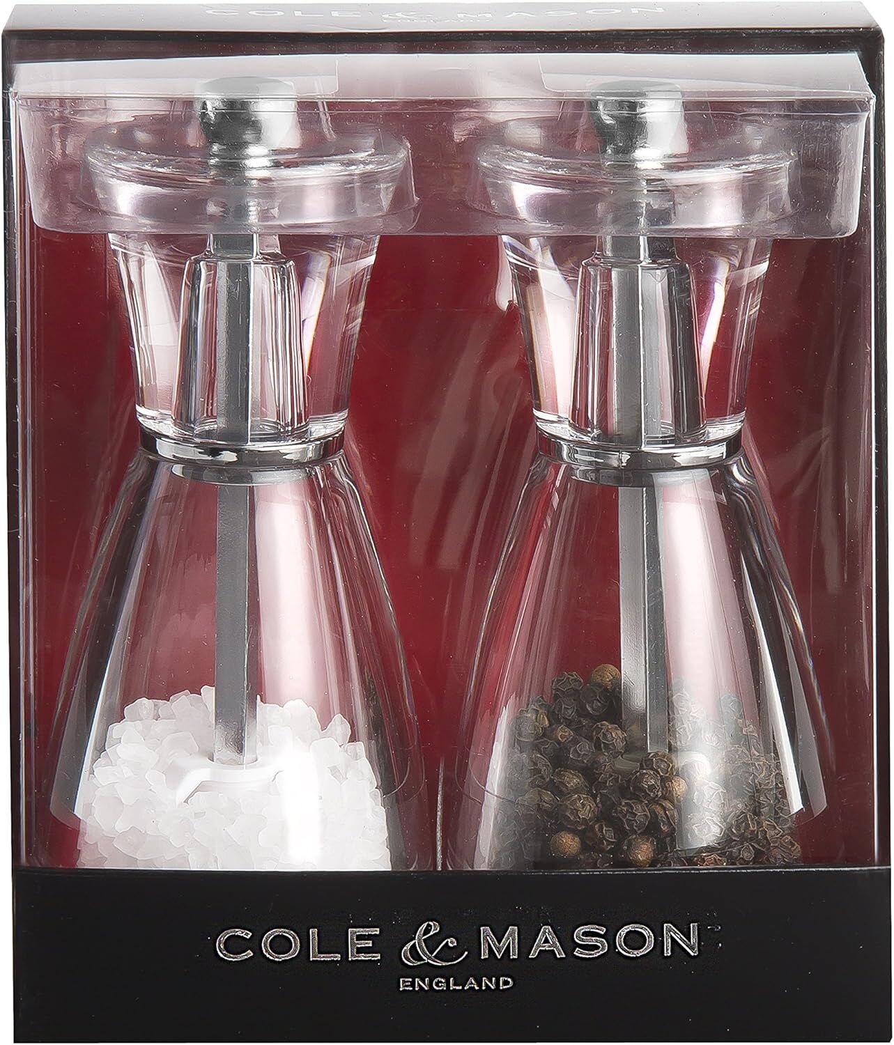 Cole & Mason Pina Salt and Pepper Mill Gift Set 4
