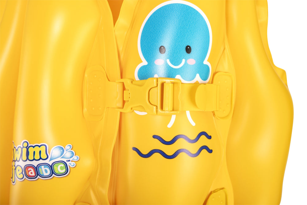 Inflatable Vest For Learning to Swim Buoyancy Float Swim Pool 51 cm x 46 cm 4