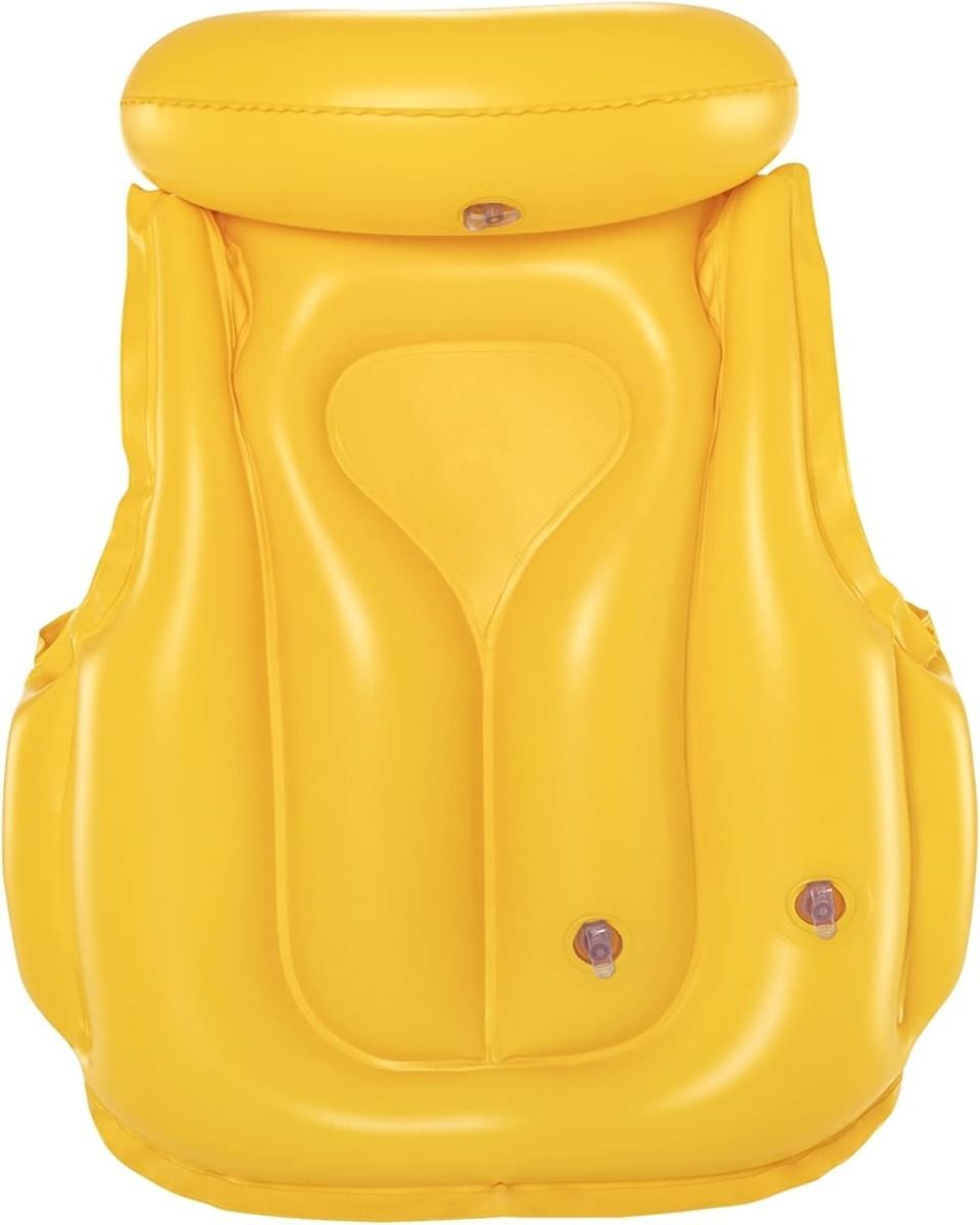 Inflatable Vest For Learning to Swim Buoyancy Float Swim Pool 51 cm x 46 cm 11