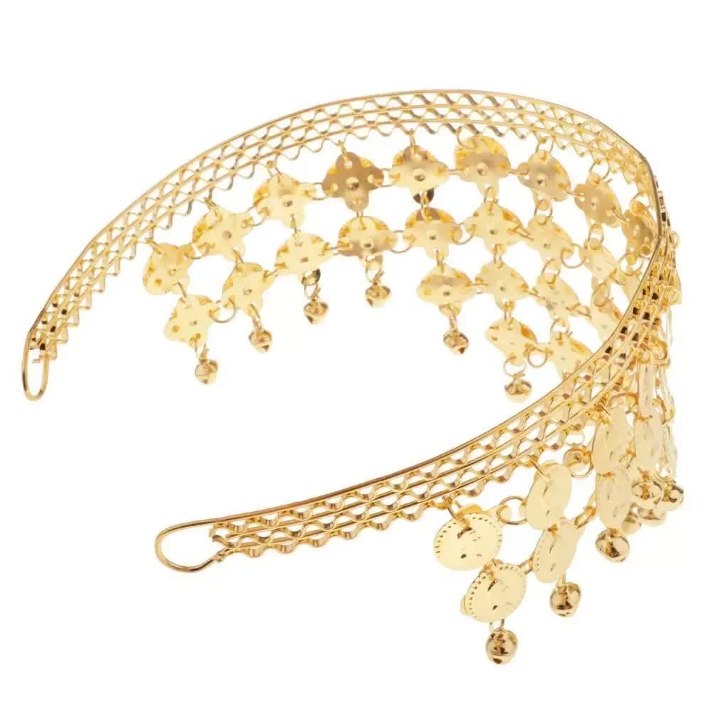 BELLY DANCE HEADBAND Indian Fancy Dress Costume Gypsy Bollywood Tribal Boho 7