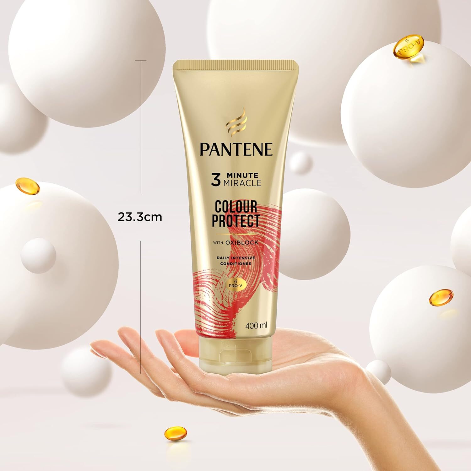 6x Pantene 400ml 3 Minute Miracle Colour w Oxiblock Intensive Conditioner 3