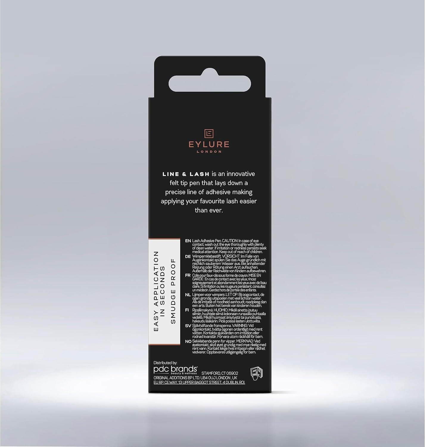 Eylure London 0.7ml Line and Lash Adhesive Eyeliner Black 7