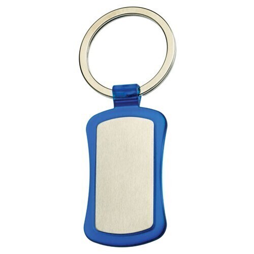 50x Duo Key Tag Key Ring Keyring School Bag Badge Bulk - Blue 3