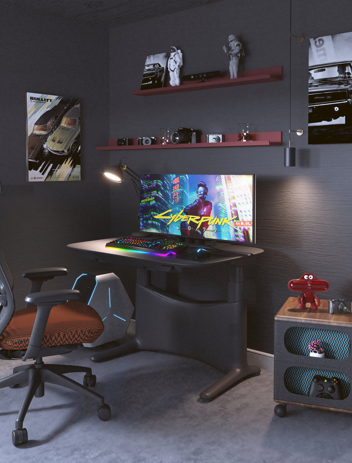 1.2m UFOU UPON Standing Desk Height Adjustable Motorised Electric Sit Stand Table Riser 5