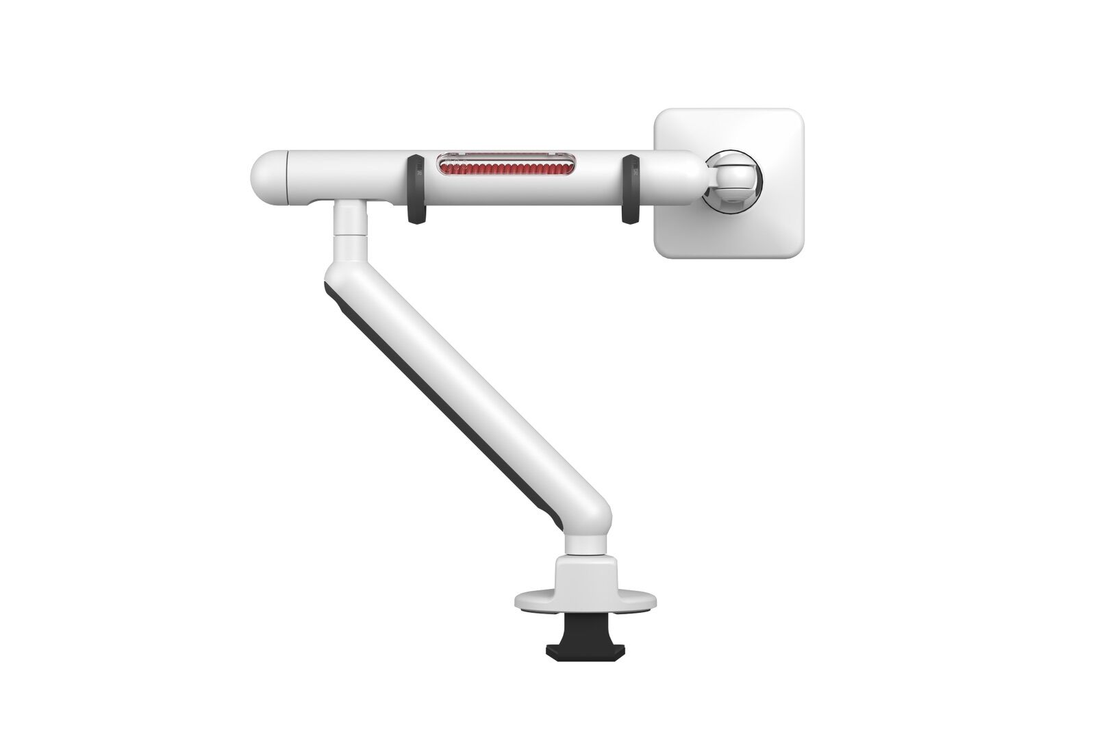 UFOU Kyber Monitor Arm Single Mount Bracket Heavy Duty Star Wars - White 3