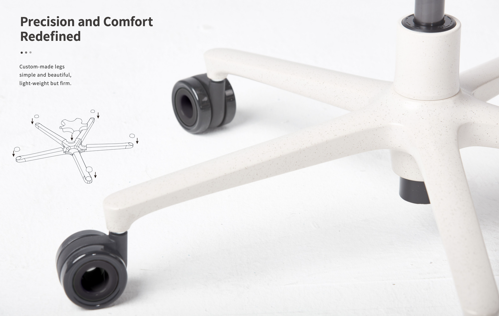 UFOU Joyin Tail Designer Ergonomic Chair - Flamingo 4