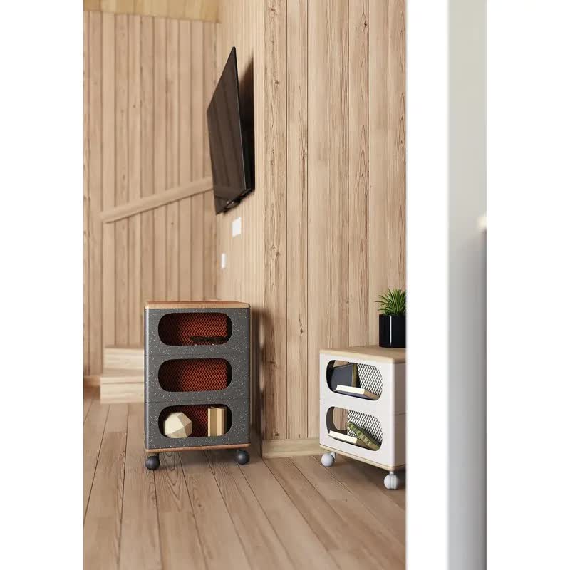 UFOU Fitin Helix Modular Storage Cabinet Unit (5 Revolving Doors) 5