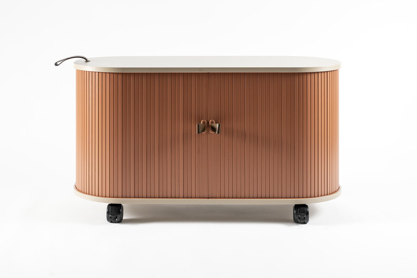 UFOU Fitin Rollin Mobile Roller Shutter Cabinet - Storage with Adjustable Shelves & Wheels 7