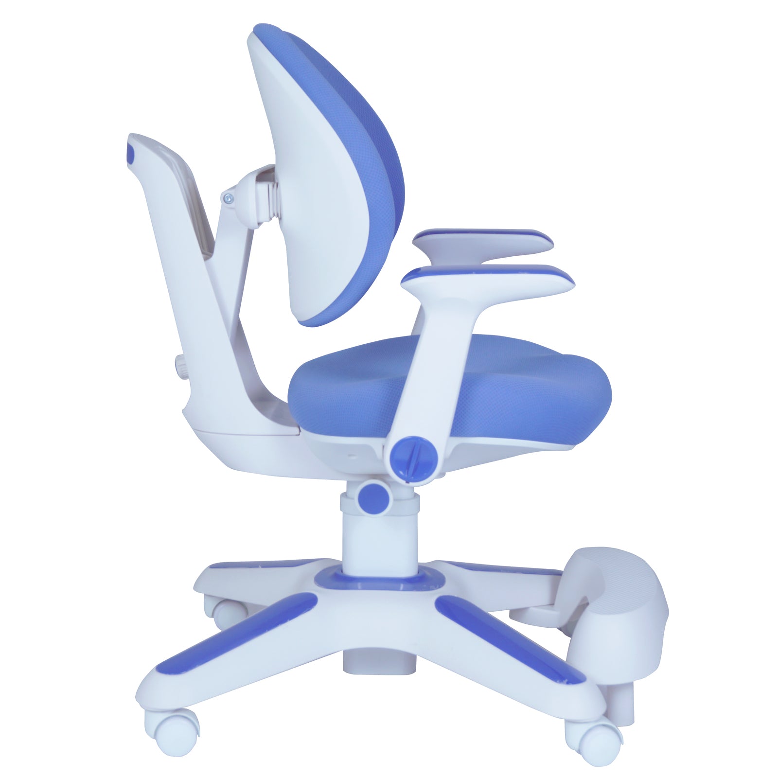 Ergonomic Children Kids Study Chair Set Height Adjustable - Blue 6