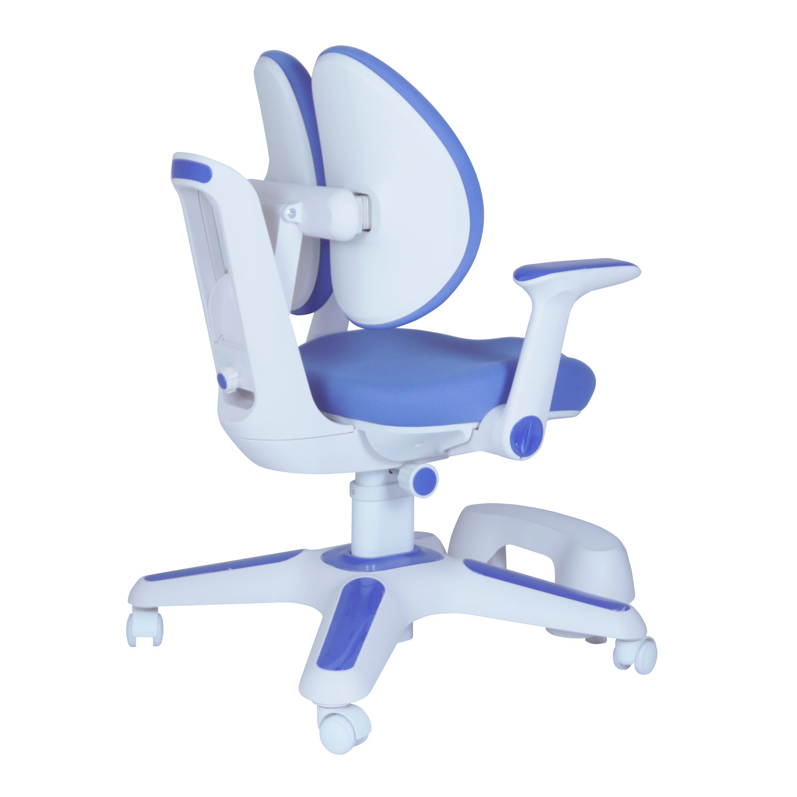 Ergonomic Children Kids Study Chair Set Height Adjustable - Blue 7