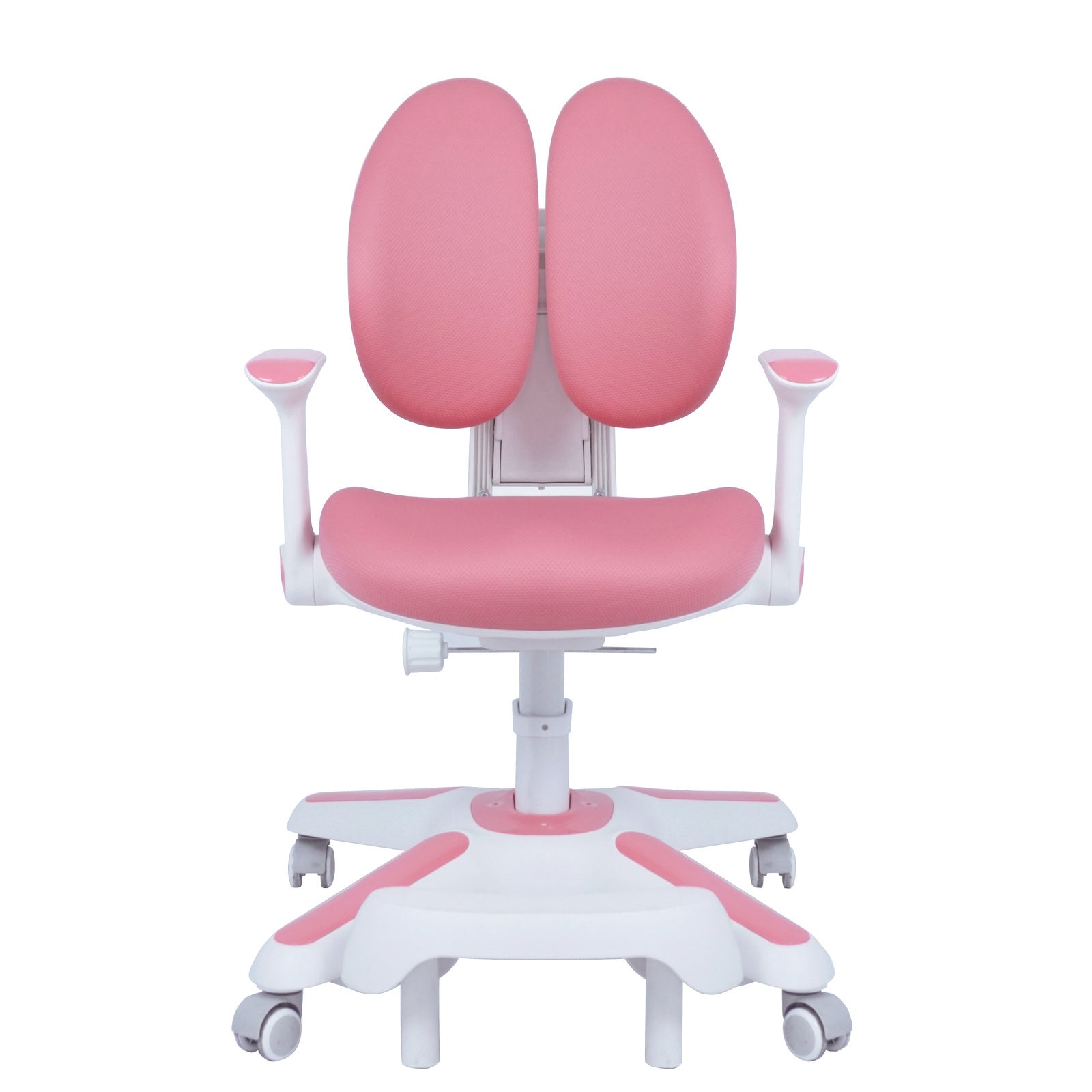6x Ergonomic Children Kids Study Chairs Height Adjustable - Pink 6