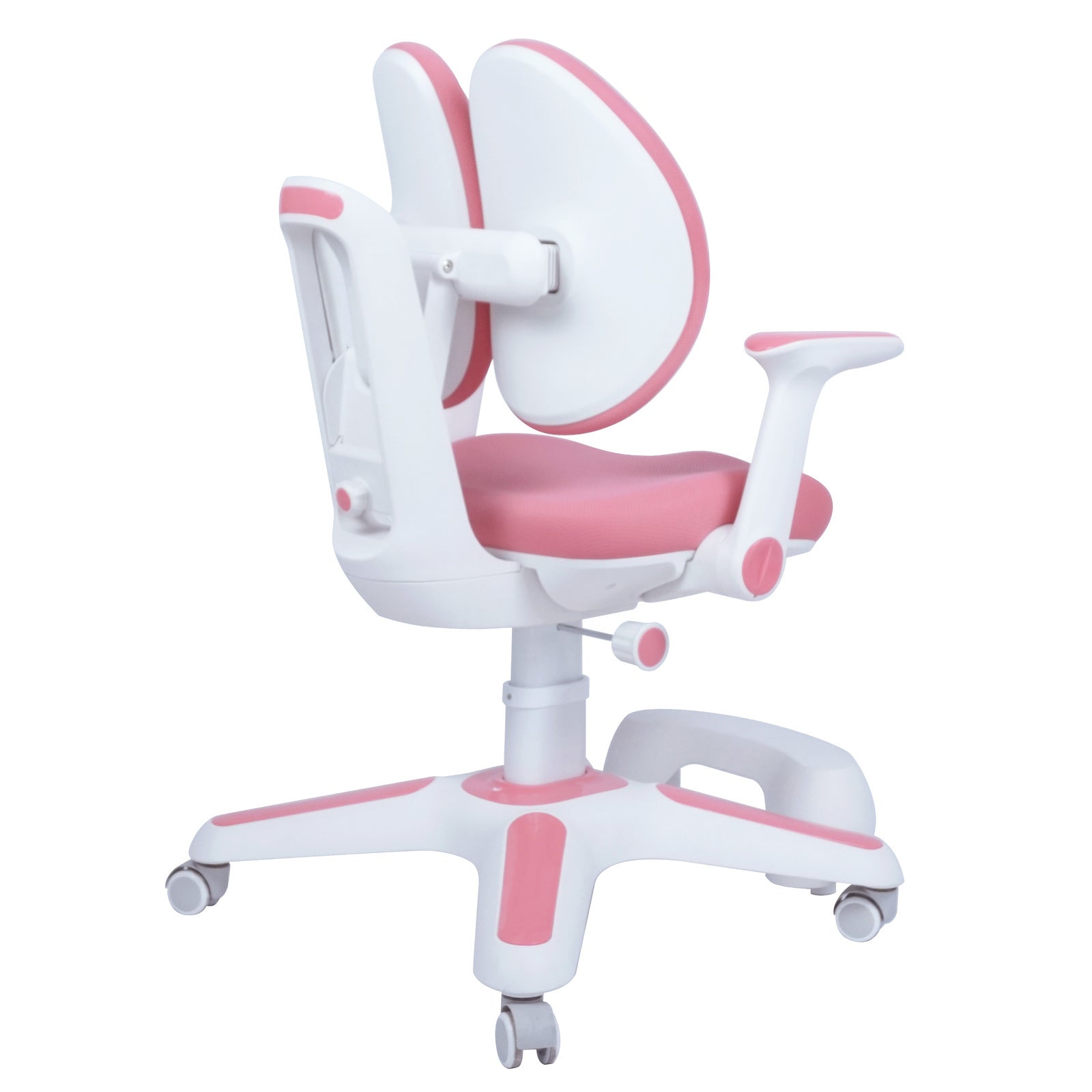 6x Ergonomic Children Kids Study Chairs Height Adjustable - Pink 8