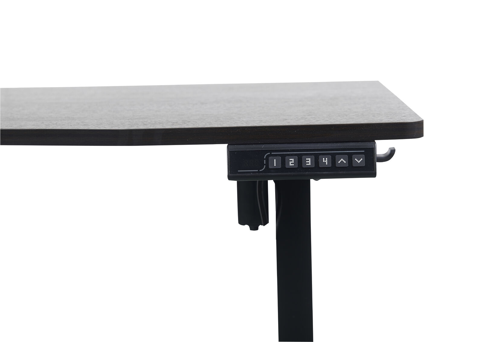 120 x 60cm Electric Standing Desk Height Adjustable Motorised Electric Sit Stand in Black 3
