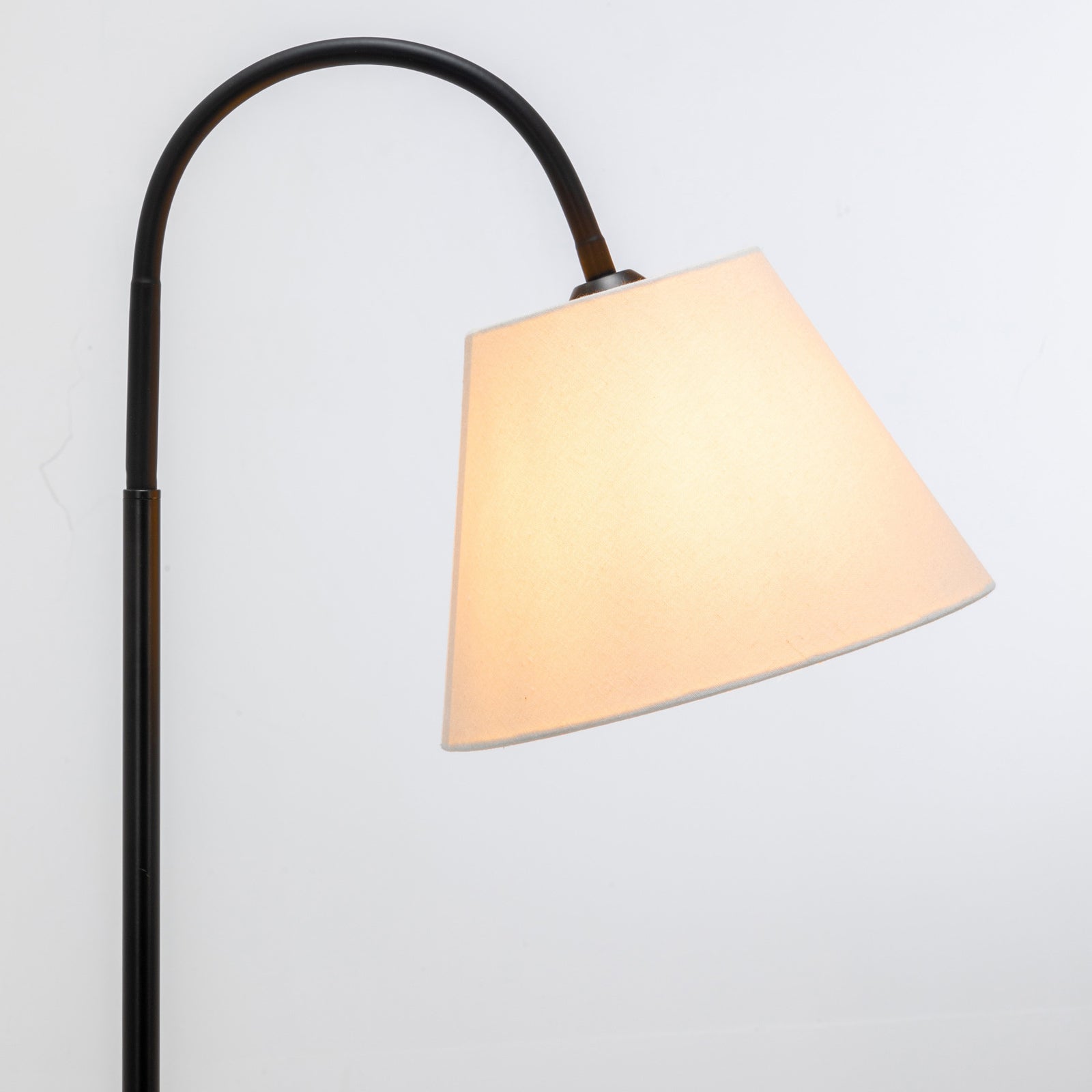 Florence Tripod Lamp Shelf Storage Drawer Bed Side Table Light w/ USB Charger 3