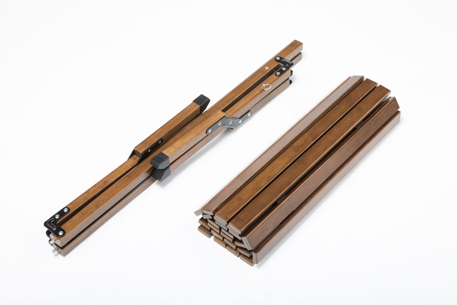 93cm Foldable Bamboo Outdoor Camping Table Waterproof Wood Wooden Travel - Large 4