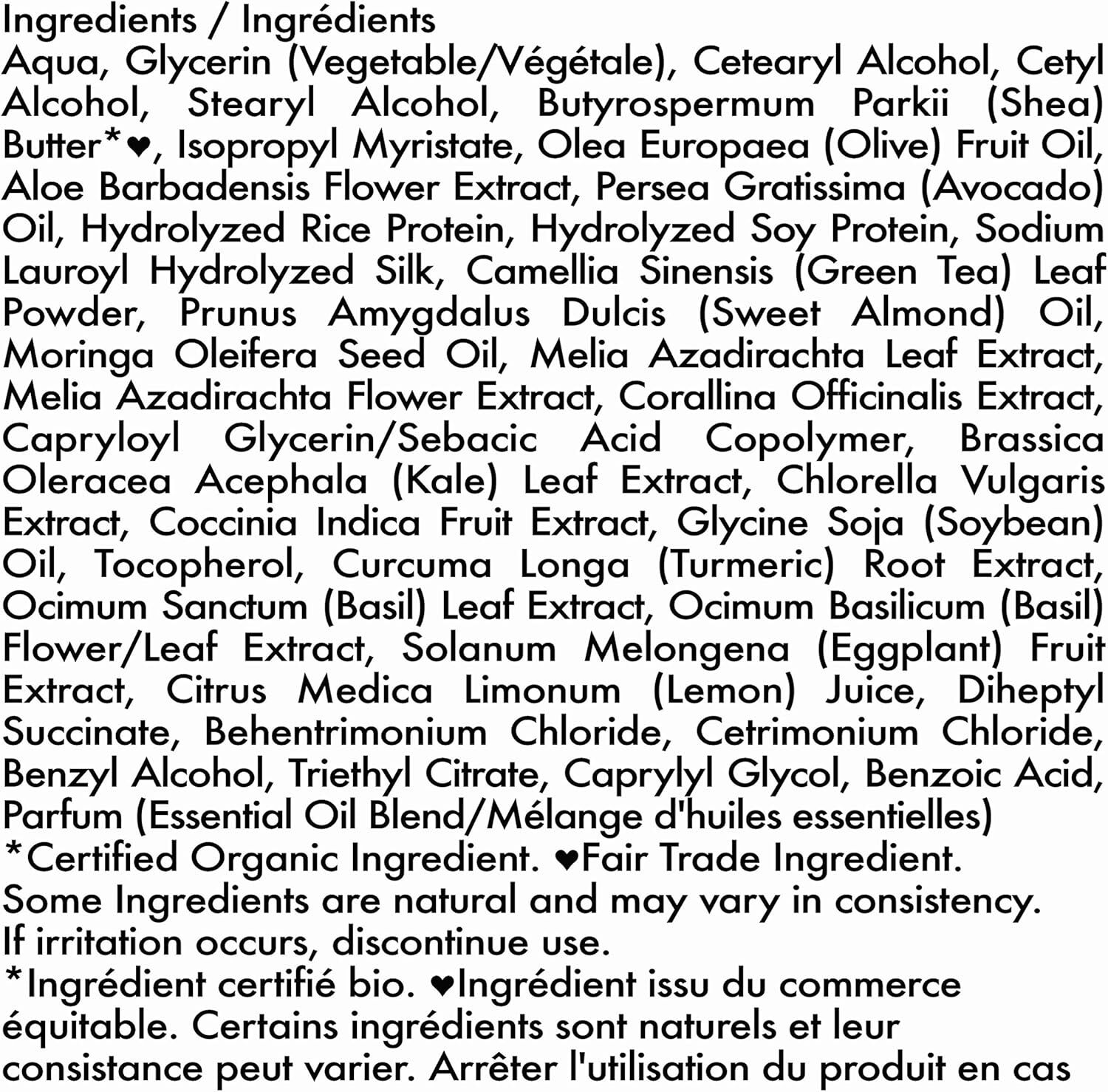 Shea Moisture Moringa & Avocado Power Greens Conditioner 384ml 3