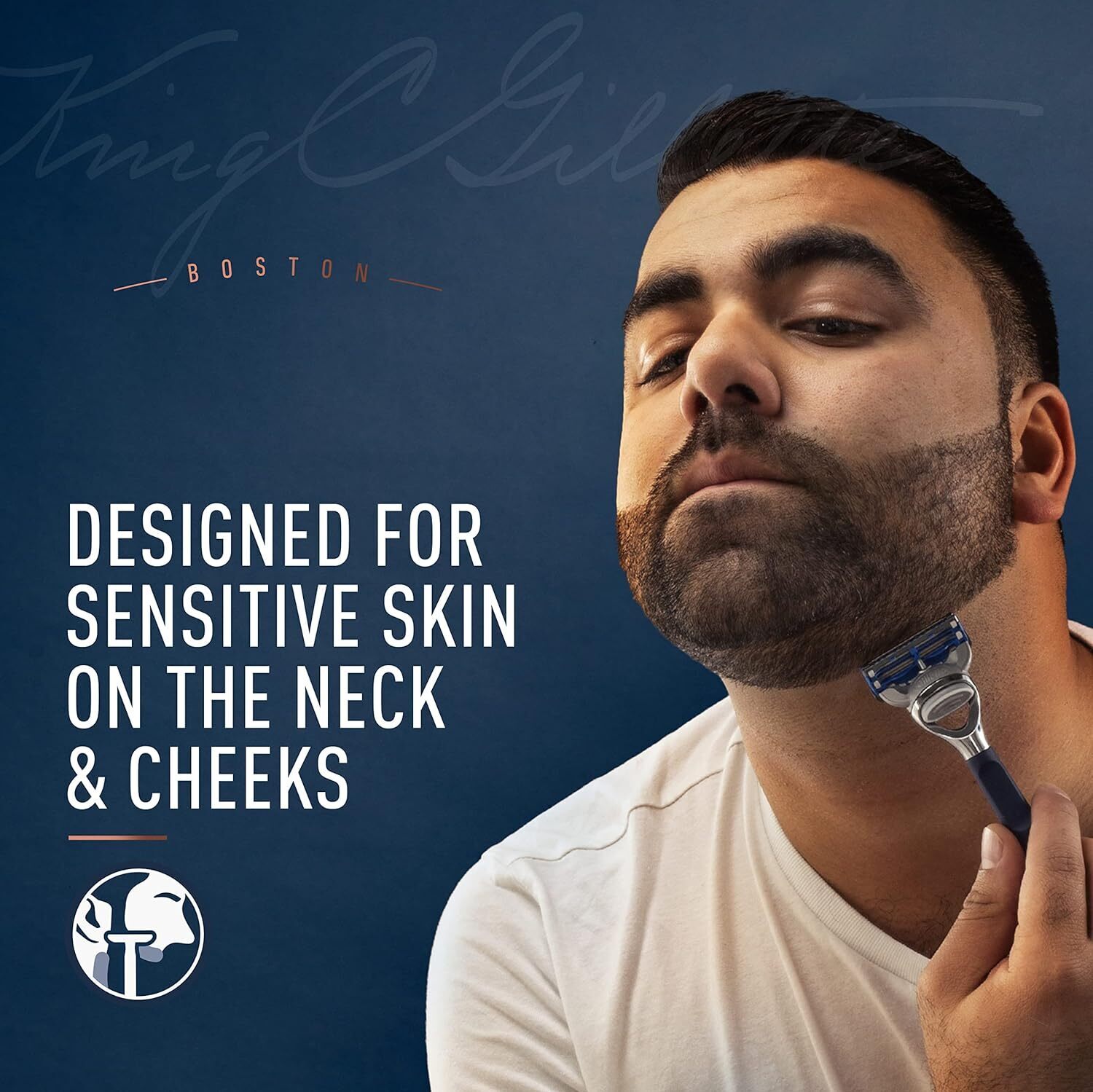 Gillette Razor for Neck & Cheeks - 6 Packs 5