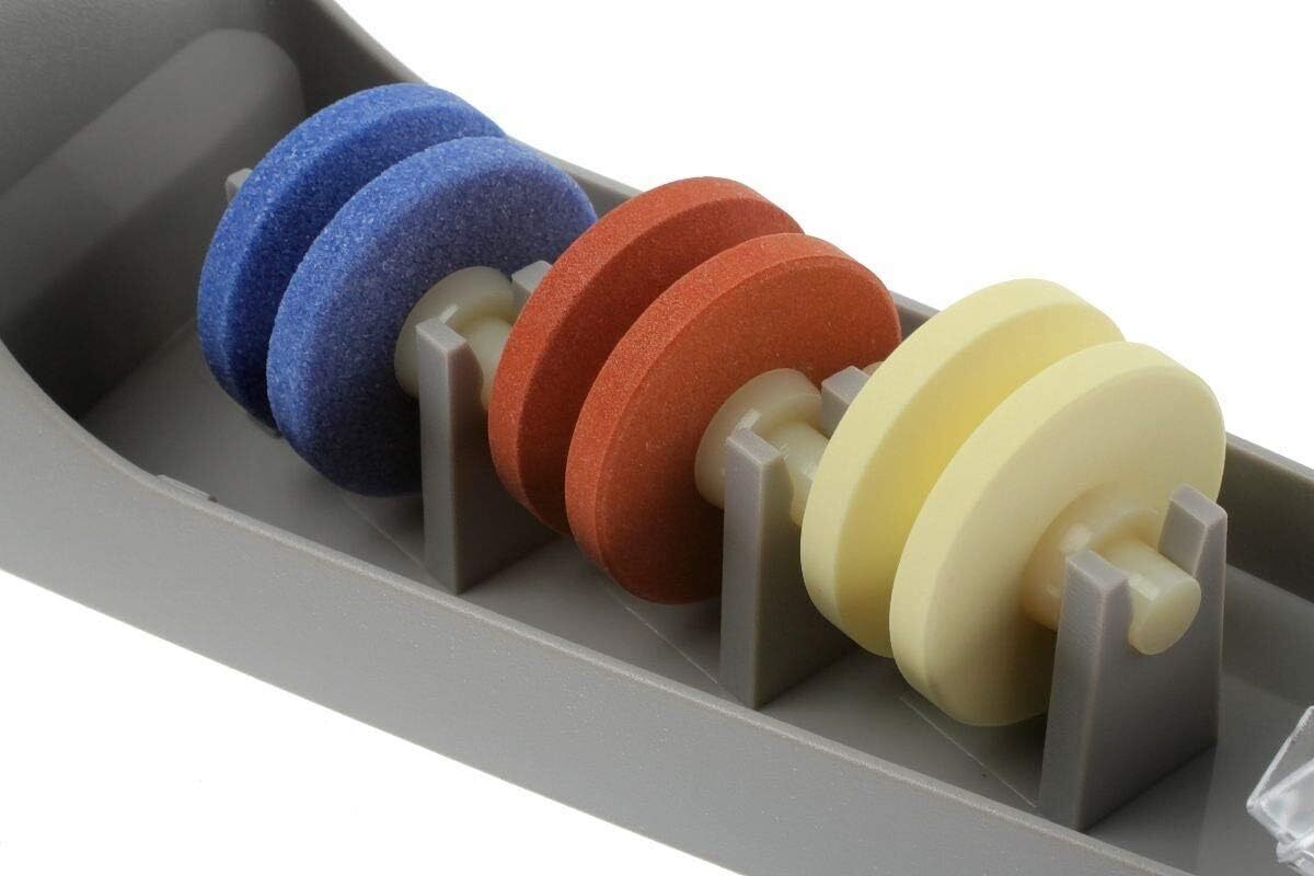 MinoSharp Plus 3-Stage Ceramic Water Sharpener 550/GB for Global Knives Knife 6