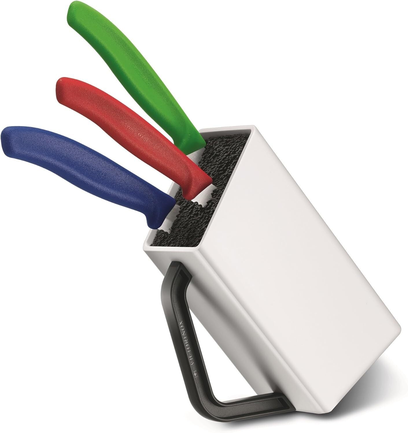 Victorinox Swiss Classic Empty Cutlery Knife Block in White 5